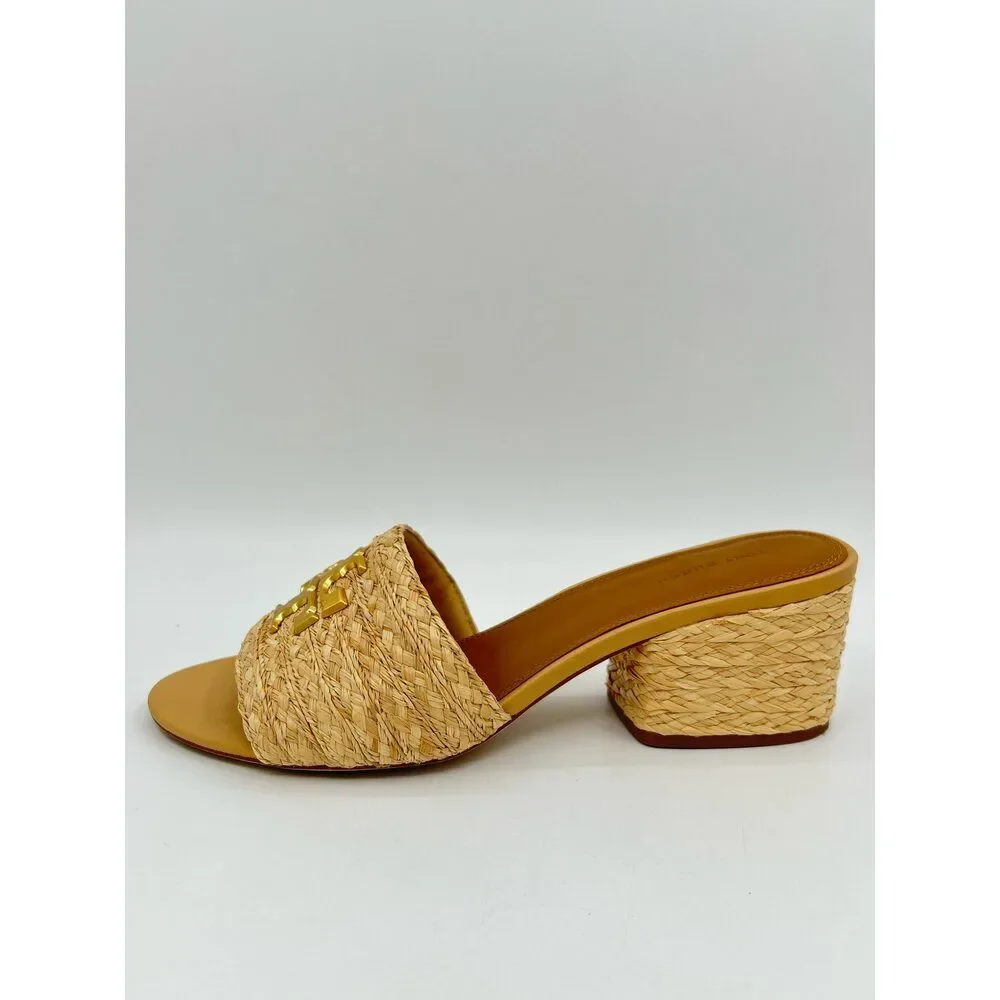 TORY BURCH Size 9M STRAW Women Sandal